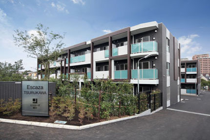 Ｅscaza TSURUKAWA  Ａ・Ｂ棟・外観