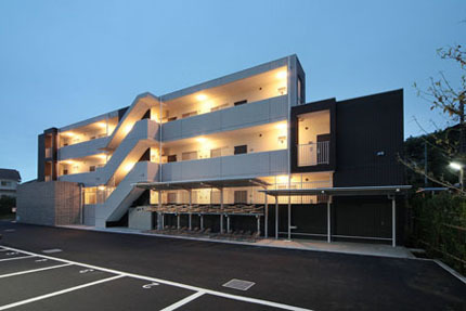 Ｅscaza TSURUKAWA  Ａ・Ｂ棟・外観